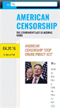 Mobile Screenshot of americancensorship.org